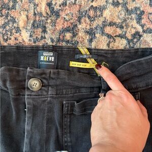 The Colette Cropped High Rise Wide Leg Jeans